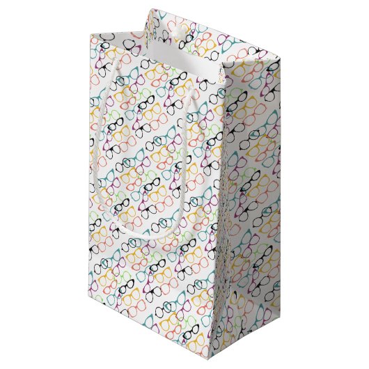 Brillen restanten klein cadeauzakje (Voorkant Gekanteld)