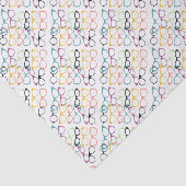 Brillen restanten tissuepapier (Detail)