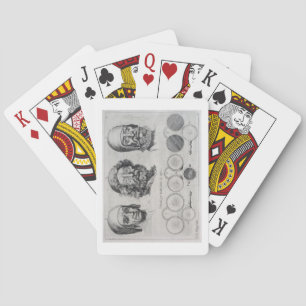 Brillen voor alle sterkte van het gezichtsvermogen pokerkaarten