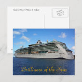 Brilliance of the Zeeen - Royal Caribbean Briefkaart (Voorkant / Achterkant)