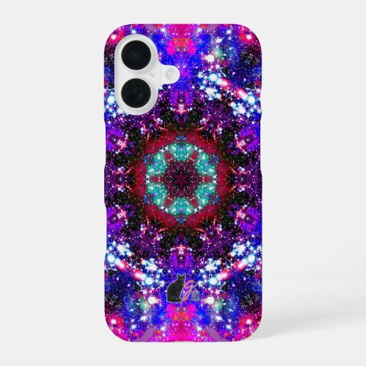 Brilliance Stellar Kaleid iPhone 16 Hoesje (Achterkant)