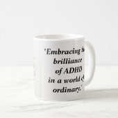 Brilliance van ADHD * Dr.Anders Osborne Ph.D Koffiemok (Voorkant rechts)