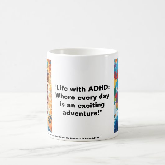 Brilliance van ADHD Koffiemok (Center)