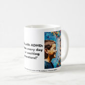 Brilliance van ADHD Koffiemok (Voorkant rechts)