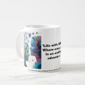 Brilliance van ADHD Koffiemok (Voorkant links)