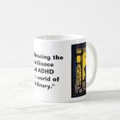 Brilliance van ADHD Koffiemok (Voorkant rechts)