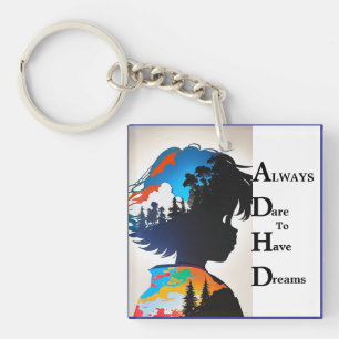 Brilliance van ADHD Sleutelhanger