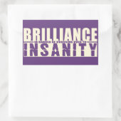 BRILLIANCE VS INSANITAIRE stickers (Tas)