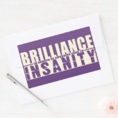 BRILLIANCE VS INSANITAIRE stickers (Envelop)