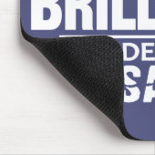 BRILLIANCE VS INSANITY custom mousepad Muismat (Hoek)