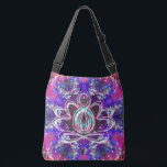 Brilliance Zen Lotus Crossbody Tas<br><div class="desc">In a stellar kaleidoscope the spirit of the Zen Lotus centers its energy. Center your energy and become as one with this cosmic tote of the new age. Pack your bag with your mat and block and blanket and head for the ashram to do your practice. Perfect for all your...</div>