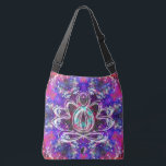 Brilliance Zen Lotus Crossbody Tas<br><div class="desc">In a stellar kaleidoscope the spirit of the Zen Lotus centers its energy. Center your energy and become as one with this cosmic tote of the new age. Pack your bag with your mat and block and blanket and head for the ashram to do your practice. Perfect for all your...</div>