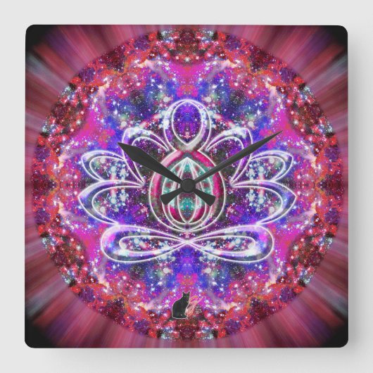 Brilliance Zen Lotus Klok (Voorkant)