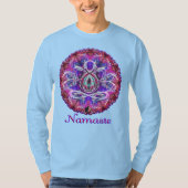 Brilliance Zen Lotus Namaste T-shirt (Voorkant)