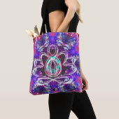 Brilliance Zen Lotus Tote Bag (Dichtbij)