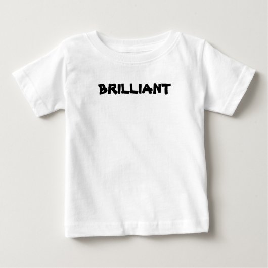 BRILLIANT baby t-shirt (Voorkant)