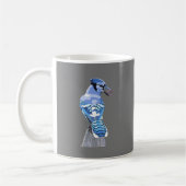 Brilliant Blue Jay Koffiemok (Links)
