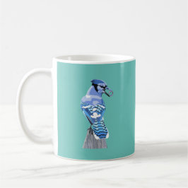 Brilliant Blue Jay Koffiemok