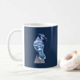 Brilliant Blue Jay Koffiemok
