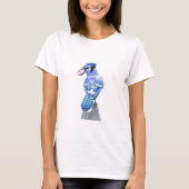 Brilliant Blue Jay T-shirt (Voorkant)