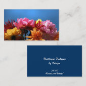 Brilliant Dahlias ATC Visitekaartje (Voorkant / Achterkant)