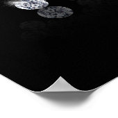 Brilliant Diamonds 2025 Luxe Nieuwjaar Poster (Hoek)