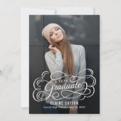 Brilliant Future Afstuderen aankondigingsuitnodigi Kaart (Voorkant)