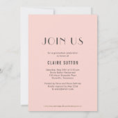 Brilliant Future Afstuderen aankondigingsuitnodigi Kaart (Achterkant)