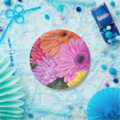 BRILLIANT GERBER FLOWERS PAPIER BORD (Feest)