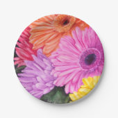 BRILLIANT GERBER FLOWERS PAPIER BORD (Voorkant)