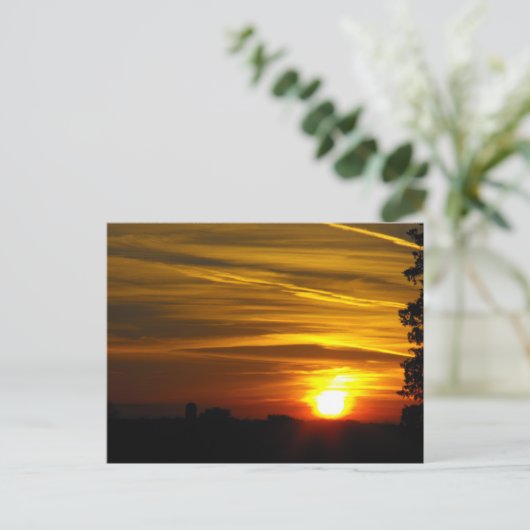 Brilliant Glow Postcard Briefkaart (Staand voorkant)