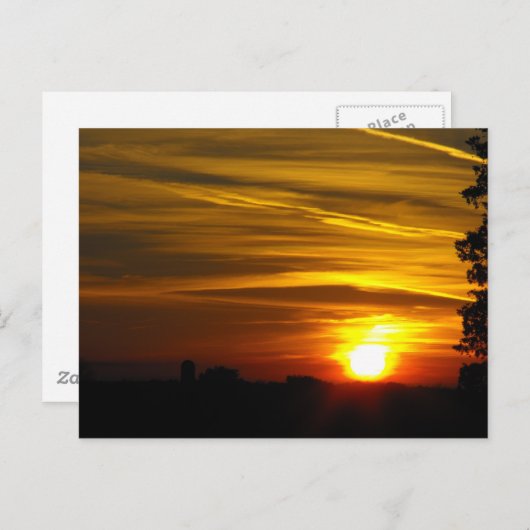 Brilliant Glow Postcard Briefkaart (Voorkant / Achterkant)