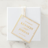 Brilliant Glow REAL FOLIE Bruiloft Favor Labels (Met doos)