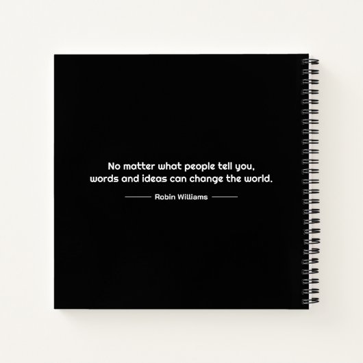 Brilliant Ideas Inventor Artiest Spiral Notitieboe Notitieboek (Achterkant)