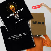 Brilliant Ideas Inventor Artiest Spiral Notitieboe Notitieboek