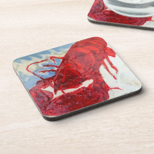 Brilliant Maine Lobster Bier Onderzetter (Linkerzijde)