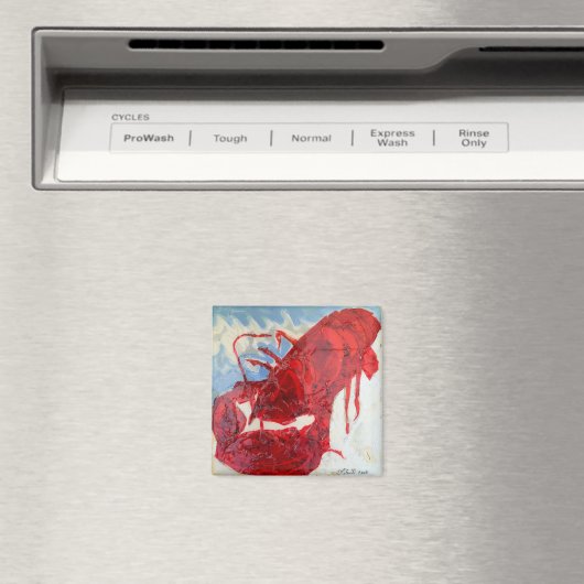 Brilliant Maine Lobster Magneet (Insitu (Vaatwasser))