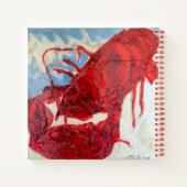 Brilliant Maine Lobster Notitieboek (Achterkant)