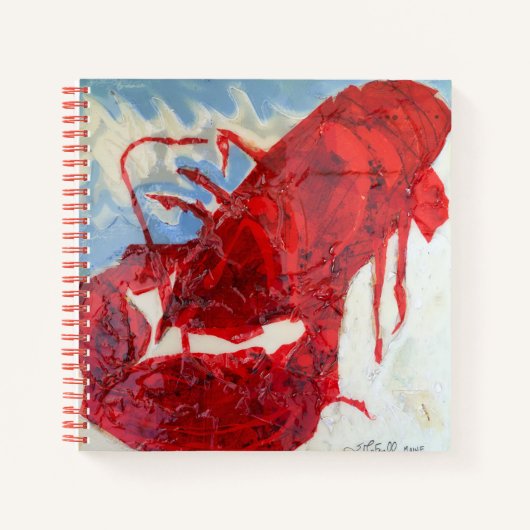 Brilliant Maine Lobster Notitieboek (Voorkant)