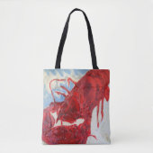 Brilliant Maine Lobster Tote Bag (Voorkant)