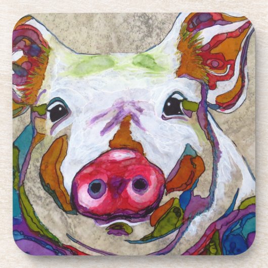 Brilliant Piggy Onderzetter (Voorkant)