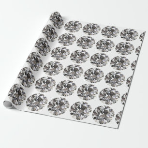Brilliant Round Diamond Cadeaupapier