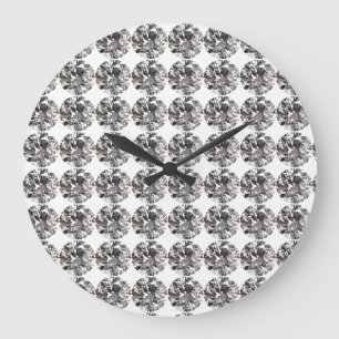 Brilliant Round Diamond Grote Klok