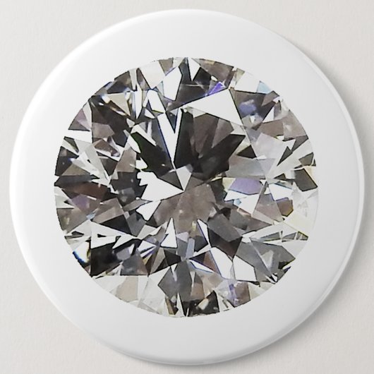 Brilliant Round Diamond Ronde Button 6,0 Cm (Voorkant)