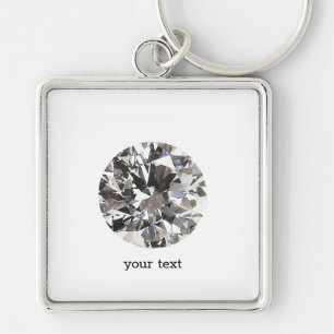 Brilliant Round Diamond Sleutelhanger