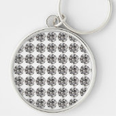 Brilliant Round Diamond Sleutelhanger (Voorkant)