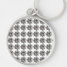 Brilliant Round Diamond Sleutelhanger