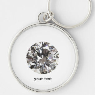 Brilliant Round Diamond Sleutelhanger