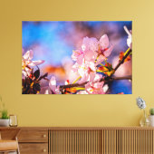 Brilliant Sakura Blossom Canvas Afdruk (Insitu (Woonkamer))