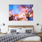 Brilliant Sakura Blossom Canvas Afdruk (Insitu (Slaapkamer))